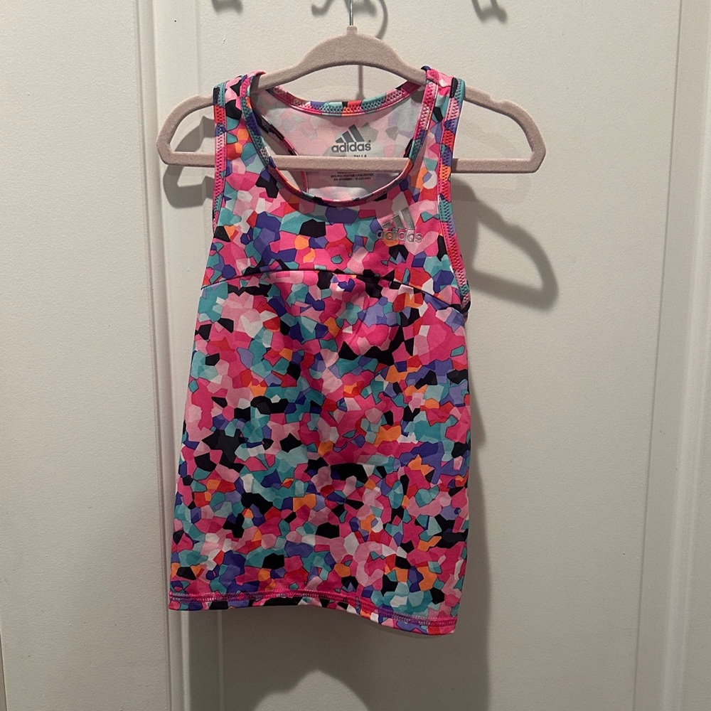 Adidas Kids Colorful Patterned Tank Top